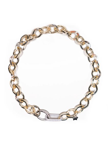 Collana Rebecca Donna Diva in Alluminio Cristallo artificiale BDAKOO32 - BDAKOO32